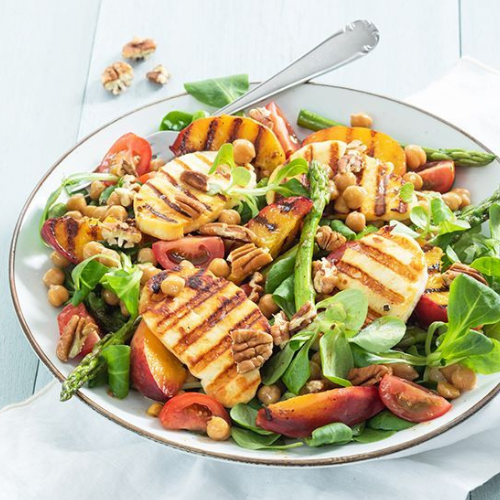 Halloumi salade